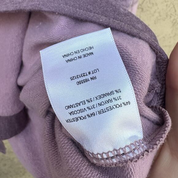 32 Degree Heat Flannel Printed Button Down Layer Shirt, Womens XS Purple Pink - Picture 3 of 4